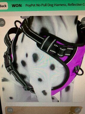 SALE!!!   POYPET NO PULL DOG HARNESS MSIZE SMALL  NWT